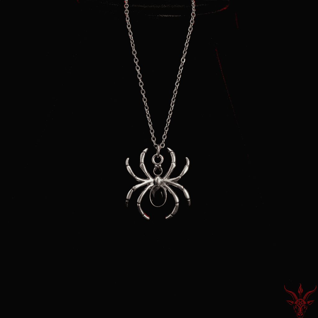 spider necklace