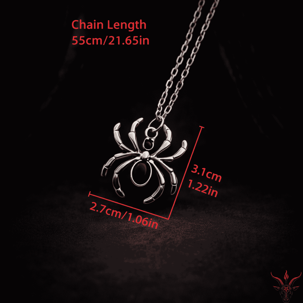 spider necklace